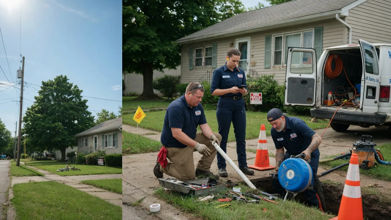 Sewer Line Repair in Du Quoin, IL near me